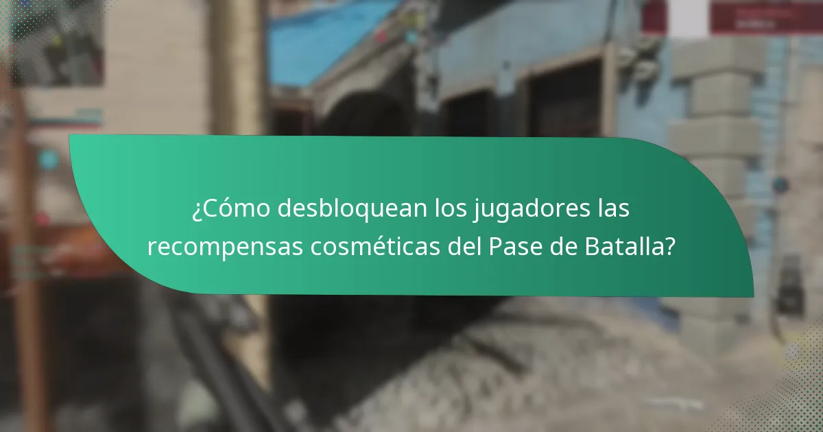 ¿Qué tipos de recompensas cosméticas están disponibles en el Pase de Batalla?