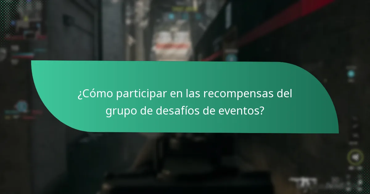 ¿Qué son los desafíos colaborativos en las recompensas de eventos?