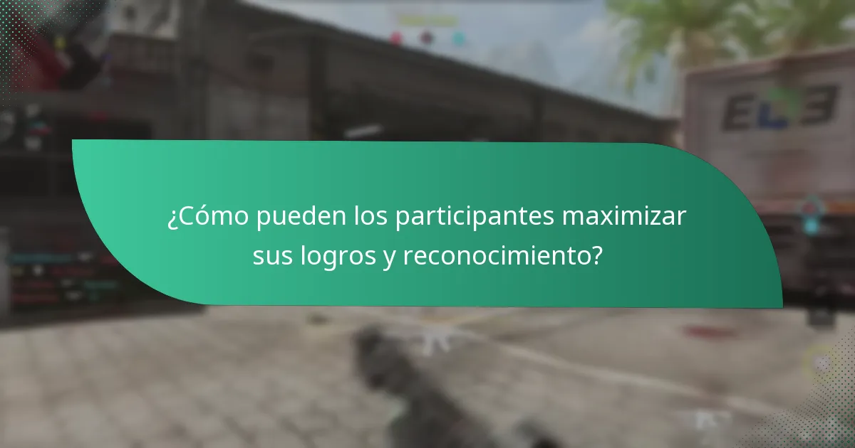 ¿Qué constituye logros significativos en los eventos?