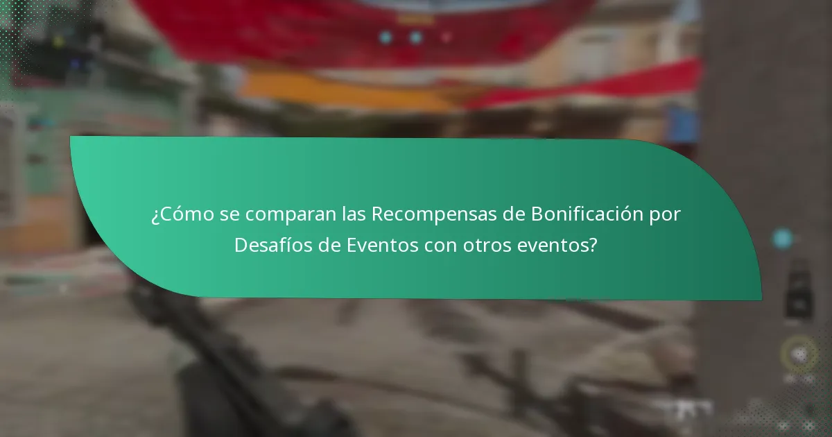 ¿Cuáles son los beneficios de participar en Desafíos de Eventos?