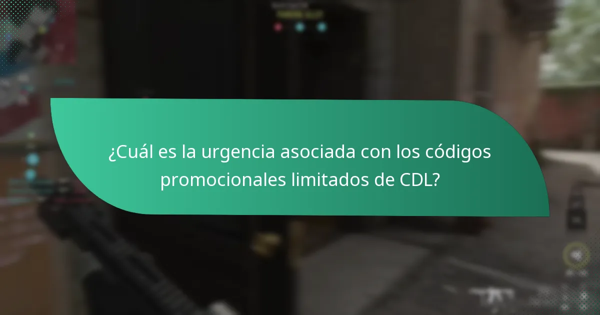 ¿Cuáles son las fechas de expiración para los códigos promocionales limitados de CDL?