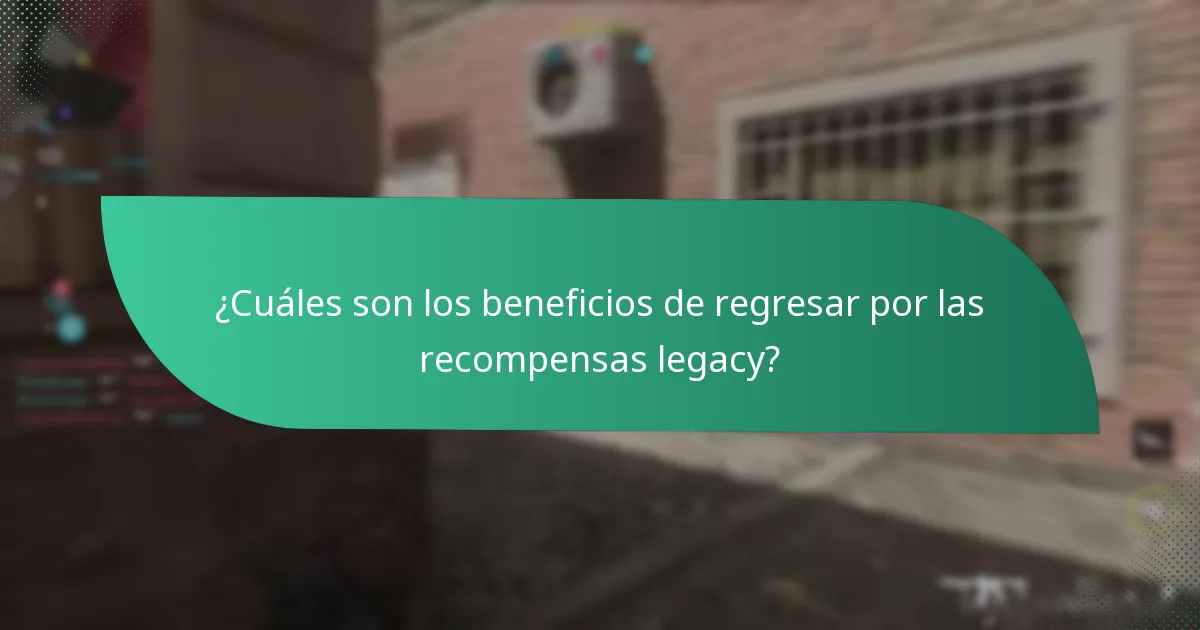 ¿Cómo se comparan las recompensas legacy con las ofertas actuales?