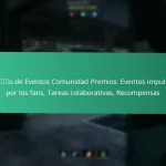 Desafío del Evento Premios Estacionales: Vinculados a festividades, Eventos especiales, Tiempo limitado