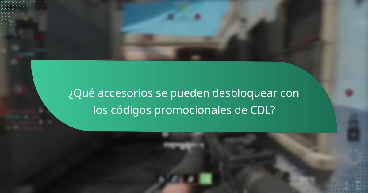 ¿Qué aspectos de armas están disponibles a través de los códigos promocionales de CDL?