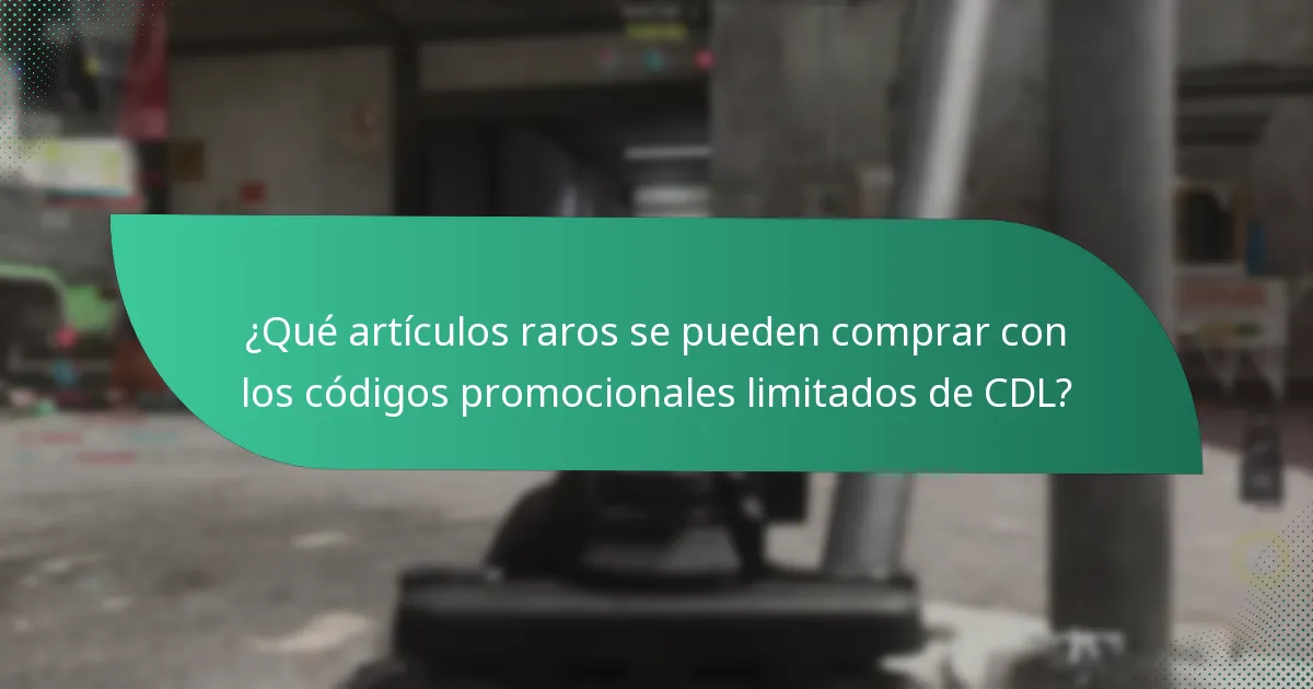¿Cuál es la urgencia asociada con los códigos promocionales limitados de CDL?