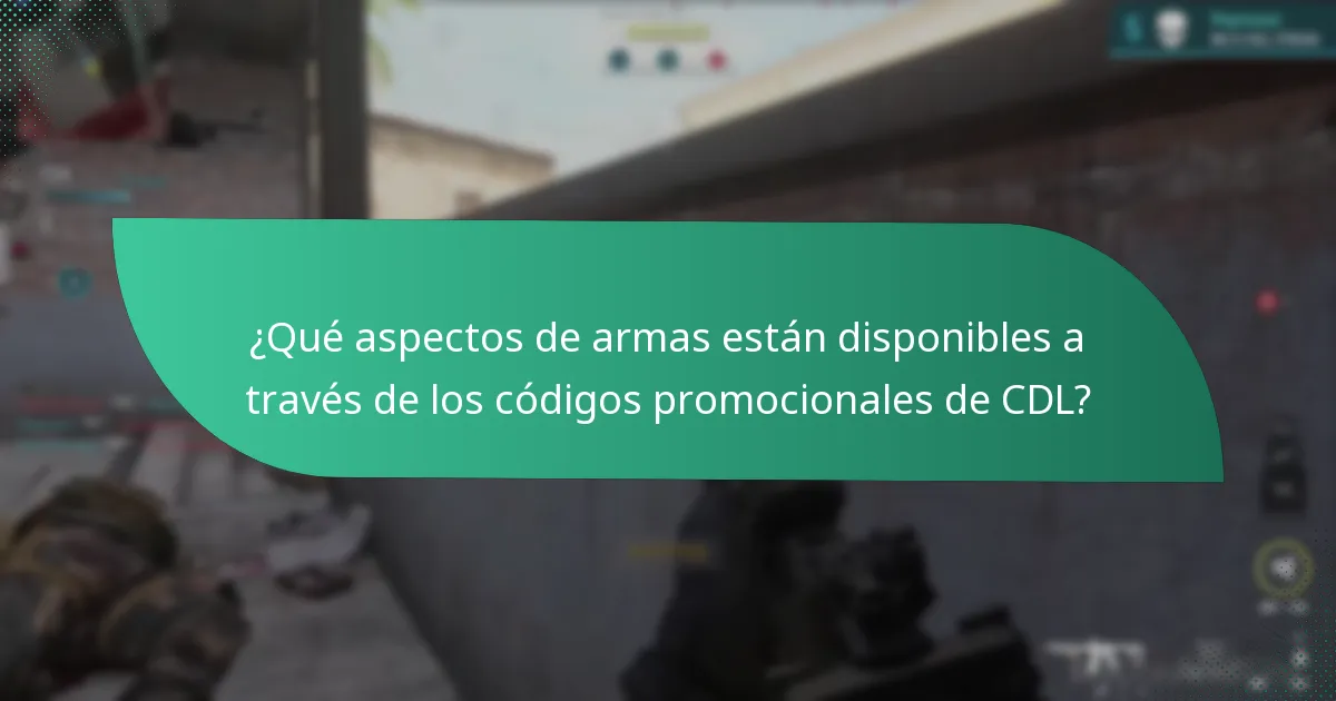 ¿Qué accesorios se pueden desbloquear con los códigos promocionales de CDL?