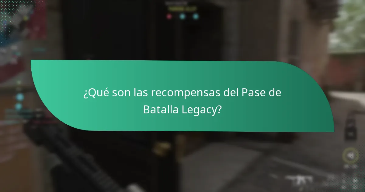 ¿Cuáles son los beneficios de regresar por las recompensas legacy?